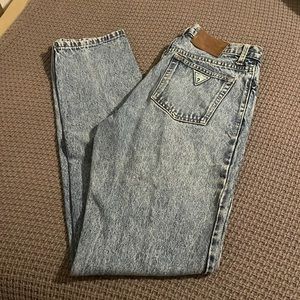 Guess vintage acid washed jeans